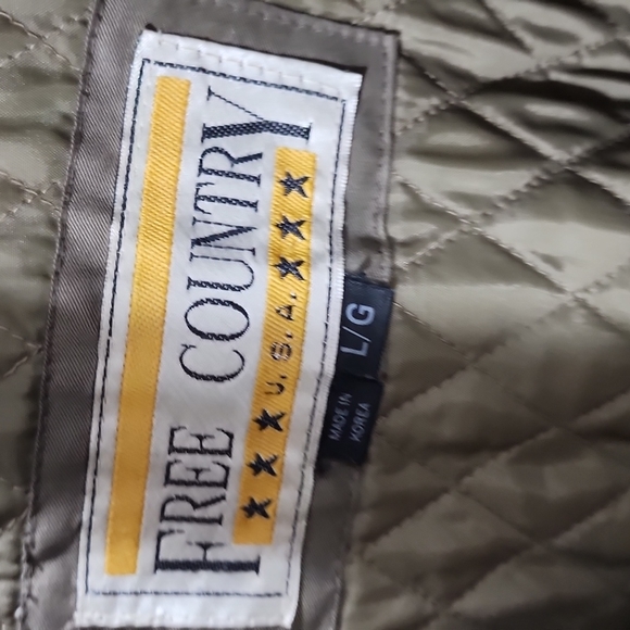 Mens free country jacket large hunter green - Picture 2 of 13